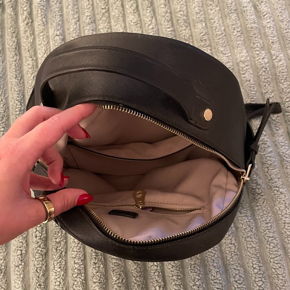 Calpak Rounded Kaya Mini Backpack - Black - Picture 3 of 6